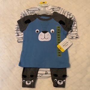 Baby Favorite Playwear  4 pc set 6 months